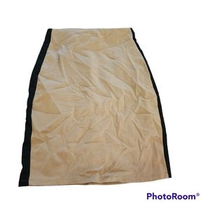 Tan and black mossimo pencil skirt, XS